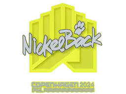 Sticker NickelBack | Copenhagen 2024 - Preço e onde comprar no CS2