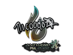 Sticker nicoodoz | Antwerp 2022 - Preço e onde comprar no CS2