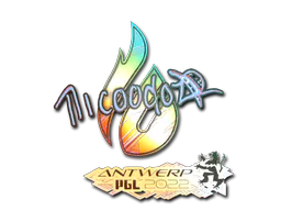 Sticker nicoodoz (Holo) | Antwerp 2022 - Preço e onde comprar no CS2