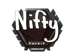 Sticker Nifty | London 2018 - Preço e onde comprar no CS2