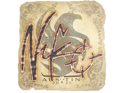 Sticker NiKo | Austin 2025 - Preço e onde comprar no CS2