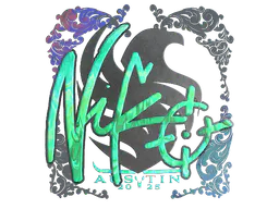 Sticker NiKo (Holo) | Austin 2025 - Preço e onde comprar no CS2