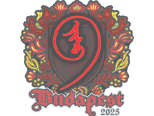 Sticker nin9 | Budapest 2025 - Preço e onde comprar no CS2