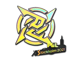 Sticker Ninjas in Pyjamas (Holo) | Stockholm 2021 - Preço e onde comprar no CS2