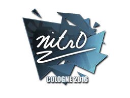 Sticker nitr0 | Cologne 2016 - Preço e onde comprar no CS2