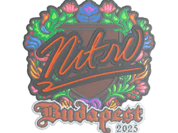 Sticker nitr0 (Embroidered) | Budapest 2025 - Preço e onde comprar no CS2
