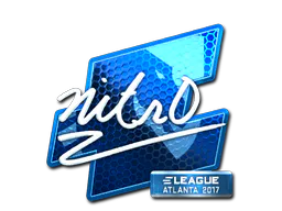 Sticker nitr0 (Foil) | Atlanta 2017 - Preço e onde comprar no CS2