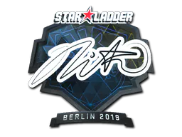 Sticker nitr0 (Foil) | Berlin 2019 - Preço e onde comprar no CS2