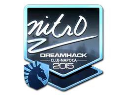 Sticker nitr0 (Foil) | Cluj-Napoca 2015 - Preço e onde comprar no CS2