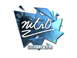 Sticker nitr0 (Foil) | Cologne 2016 - Preço e onde comprar no CS2