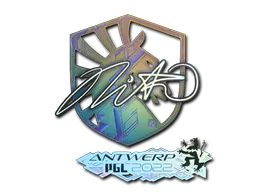 Sticker nitr0 (Holo) | Antwerp 2022 - Preço e onde comprar no CS2