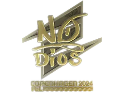 Sticker Nodios (Gold) | Copenhagen 2024 - Preço e onde comprar no CS2