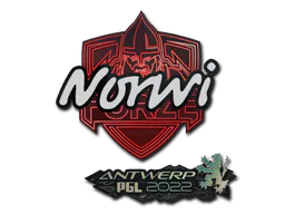 Sticker Norwi | Antwerp 2022 - Preço e onde comprar no CS2
