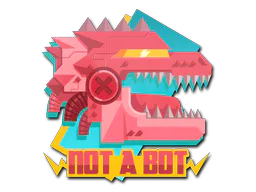 Sticker Not A Bot - Preço e onde comprar no CS2