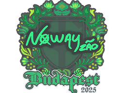 Sticker noway | Budapest 2025 - Preço e onde comprar no CS2
