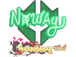 Sticker noway | Shanghai 2024 - Preço e onde comprar no CS2