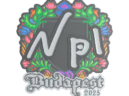Sticker npl (Embroidered) | Budapest 2025 - Preço e onde comprar no CS2