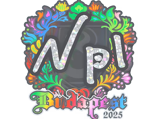 Sticker npl (Holo) | Budapest 2025 - Preço e onde comprar no CS2
