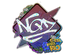 Sticker NQZ (Glitter) | Rio 2022 - Preço e onde comprar no CS2
