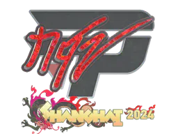 Sticker NQZ (Glitter) | Shanghai 2024 - Preço e onde comprar no CS2