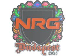 Sticker NRG (Embroidered) | Budapest 2025 - Preço e onde comprar no CS2