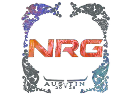 Sticker NRG (Holo) | Austin 2025 - Preço e onde comprar no CS2