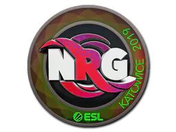 Sticker NRG (Holo) | Katowice 2019 - Preço e onde comprar no CS2