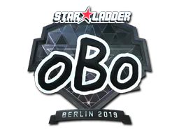 Sticker oBo (Foil) | Berlin 2019 - Preço e onde comprar no CS2
