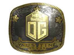 Sticker OG (Gold) | Austin 2025 - Preço e onde comprar no CS2