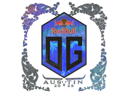 Sticker OG (Holo) | Austin 2025 - Preço e onde comprar no CS2