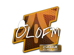 Sticker olofmeister | Atlanta 2017 - Preço e onde comprar no CS2