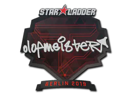 Sticker olofmeister | Berlin 2019 - Preço e onde comprar no CS2