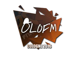 Sticker olofmeister | Cologne 2016 - Preço e onde comprar no CS2
