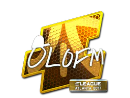 Sticker olofmeister (Foil) | Atlanta 2017 - Preço e onde comprar no CS2
