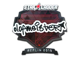 Sticker olofmeister (Foil) | Berlin 2019 - Preço e onde comprar no CS2