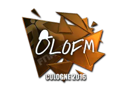 Sticker olofmeister (Foil) | Cologne 2016 - Preço e onde comprar no CS2