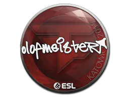 Sticker olofmeister | Katowice 2019 - Preço e onde comprar no CS2