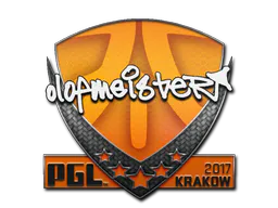 Sticker olofmeister | Krakow 2017 - Preço e onde comprar no CS2