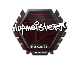 Sticker olofmeister | London 2018 - Preço e onde comprar no CS2