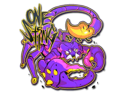Sticker One Sting - Preço e onde comprar no CS2