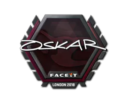 Sticker oskar | London 2018 - Preço e onde comprar no CS2