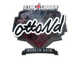 Sticker ottoNd (Foil) | Berlin 2019 - Preço e onde comprar no CS2