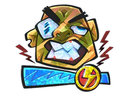 Sticker Overloaded (Glitter) - Preço e onde comprar no CS2