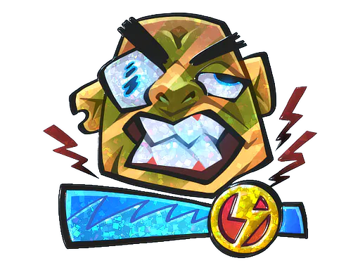 Sticker Overloaded (Glitter) - Preço e onde comprar no CS2