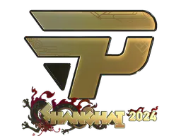 Sticker paiN Gaming (Gold) | Shanghai 2024 - Preço e onde comprar no CS2