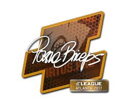 Sticker pashaBiceps | Atlanta 2017 - Preço e onde comprar no CS2