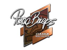 Sticker pashaBiceps | Boston 2018 - Preço e onde comprar no CS2
