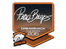 Sticker pashaBiceps | Cluj-Napoca 2015 - Preço e onde comprar no CS2