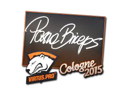 Sticker pashaBiceps | Cologne 2015 - Preço e onde comprar no CS2