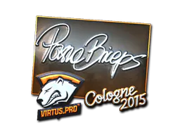 Sticker pashaBiceps (Foil) | Cologne 2015 - Preço e onde comprar no CS2